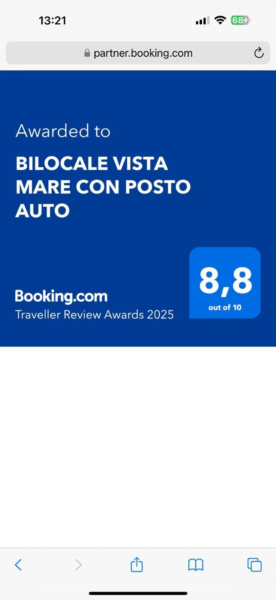 Апартаменты Bilocale Vista Mare Con Posto Auto Порто Санто Стефано Экстерьер фото